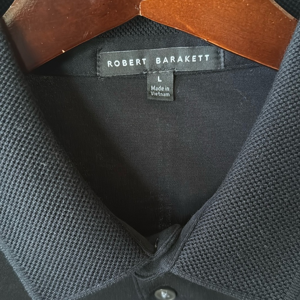 Robert Barakett short sleeve polo shirt